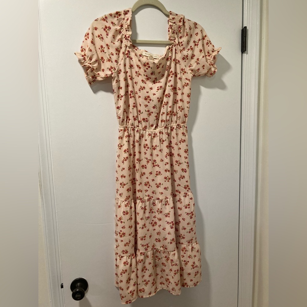 Monteau Floral Midi Dress